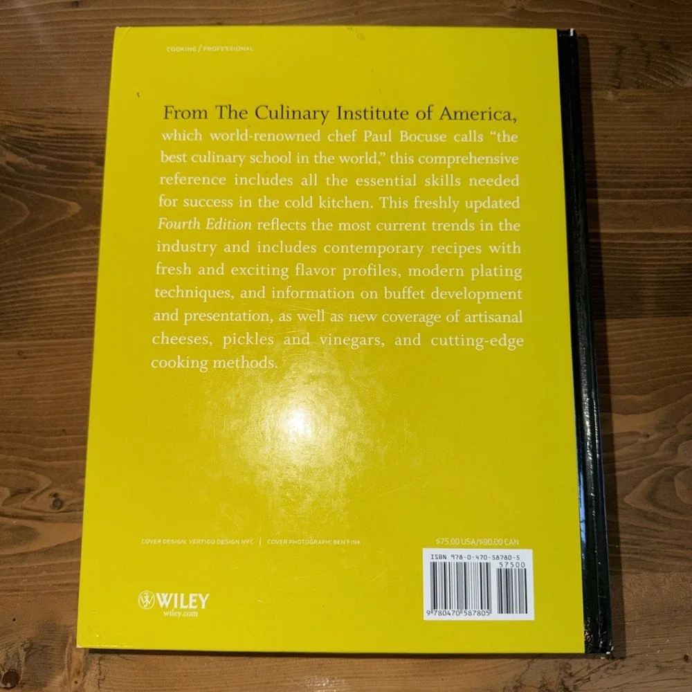 Garde Manger: Art And Craft Cold Kitchen The Culinary Institute Of America 4th E
